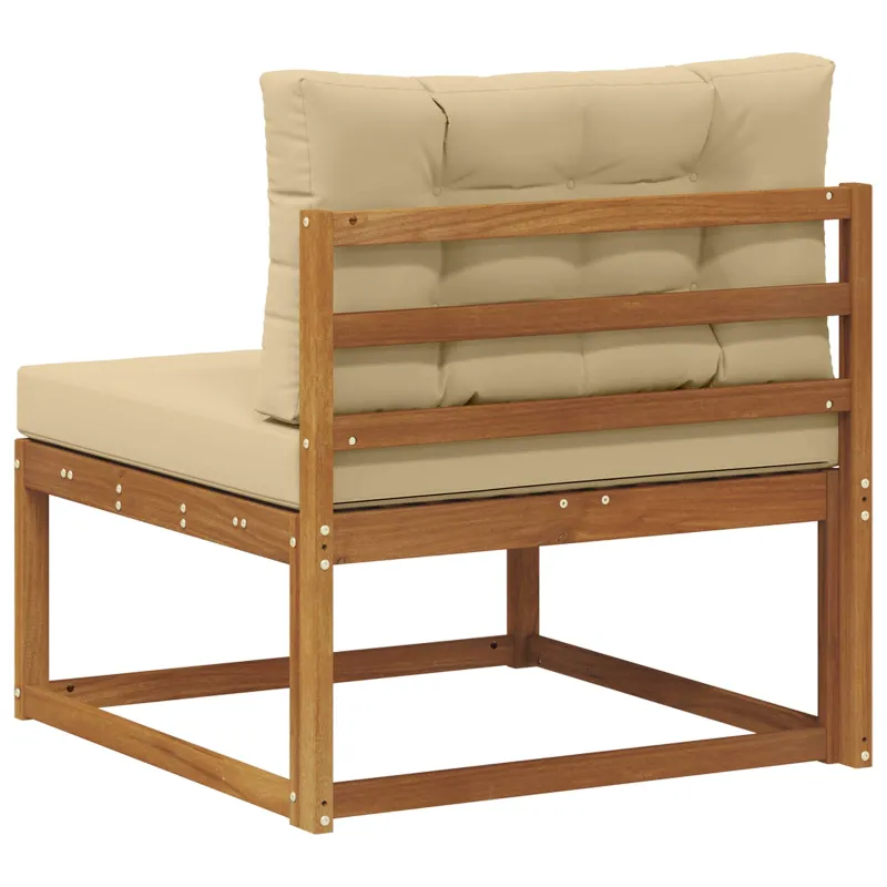Lauko Vidurinis Sofa Natūrali