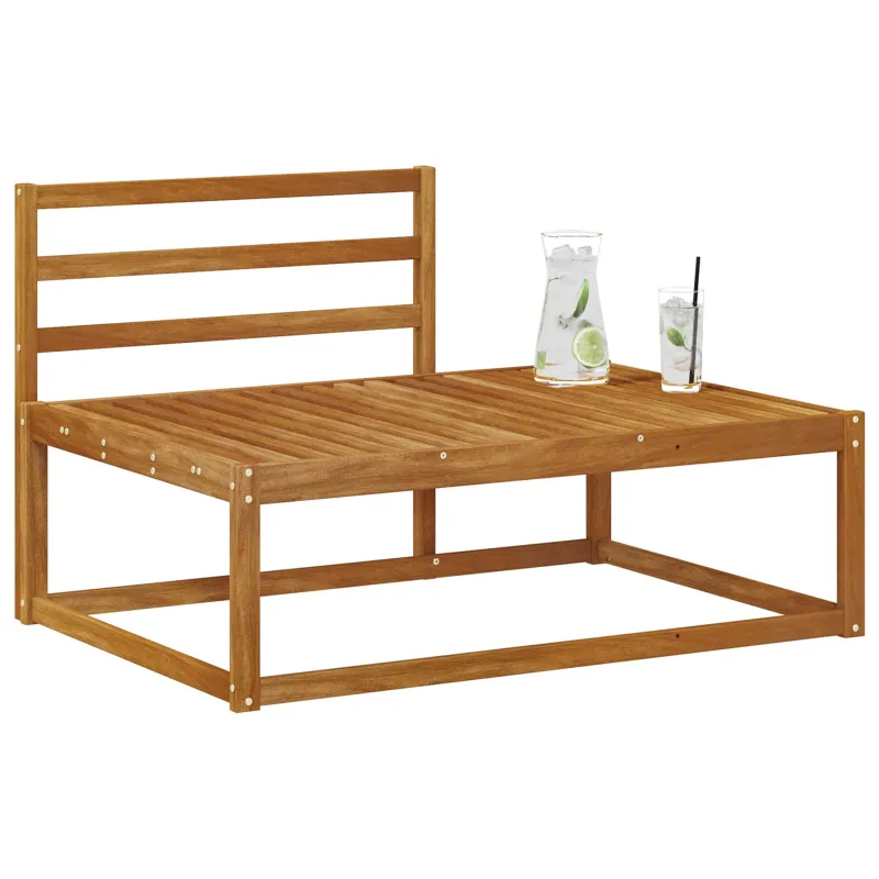 Lauko galinė sofa Natūrali 115 x 83 x 73 cm