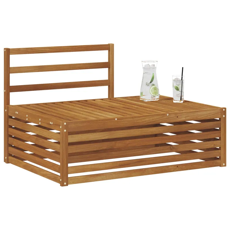 Lauko galinė sofa Natūrali 115 x 83 x 73 cm
