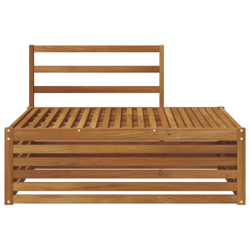 Lauko galinė sofa Natūrali 115 x 83 x 73 cm