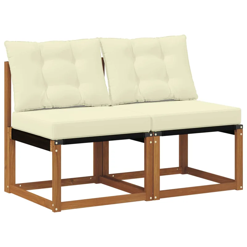 2 Vienetas Lauko vidurinė sofa