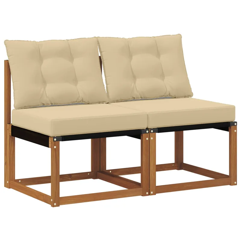 2 Vienetas Lauko vidurinė sofa