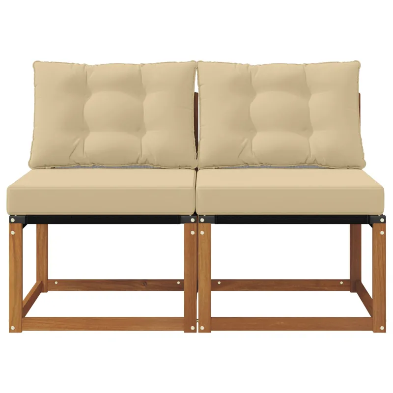2 Vienetas Lauko vidurinė sofa