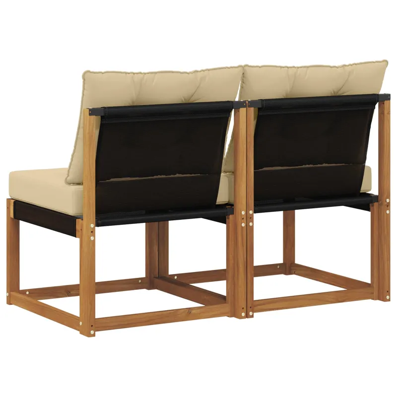 2 Vienetas Lauko vidurinė sofa