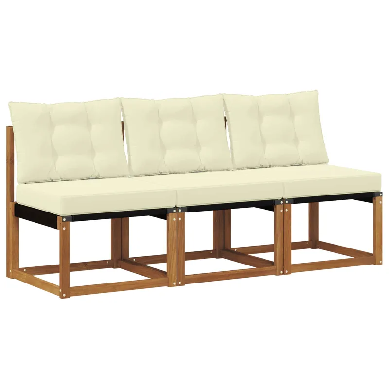 3 Vienetas Lauko vidurinė sofa