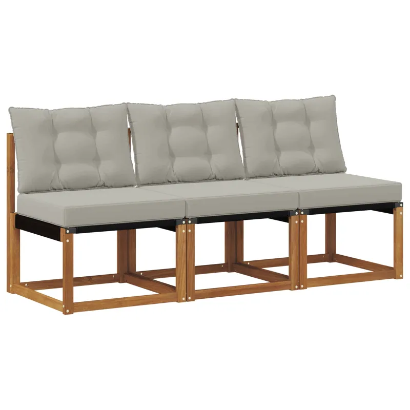 3 Vienetas Lauko vidurinė sofa