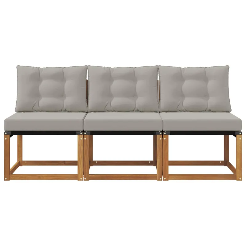 3 Vienetas Lauko vidurinė sofa