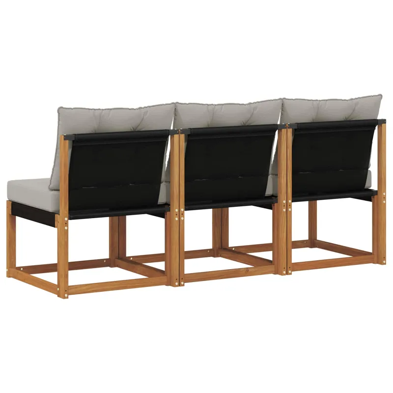 3 Vienetas Lauko vidurinė sofa