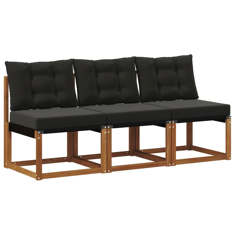 3 Vienetas Lauko vidurinė sofa