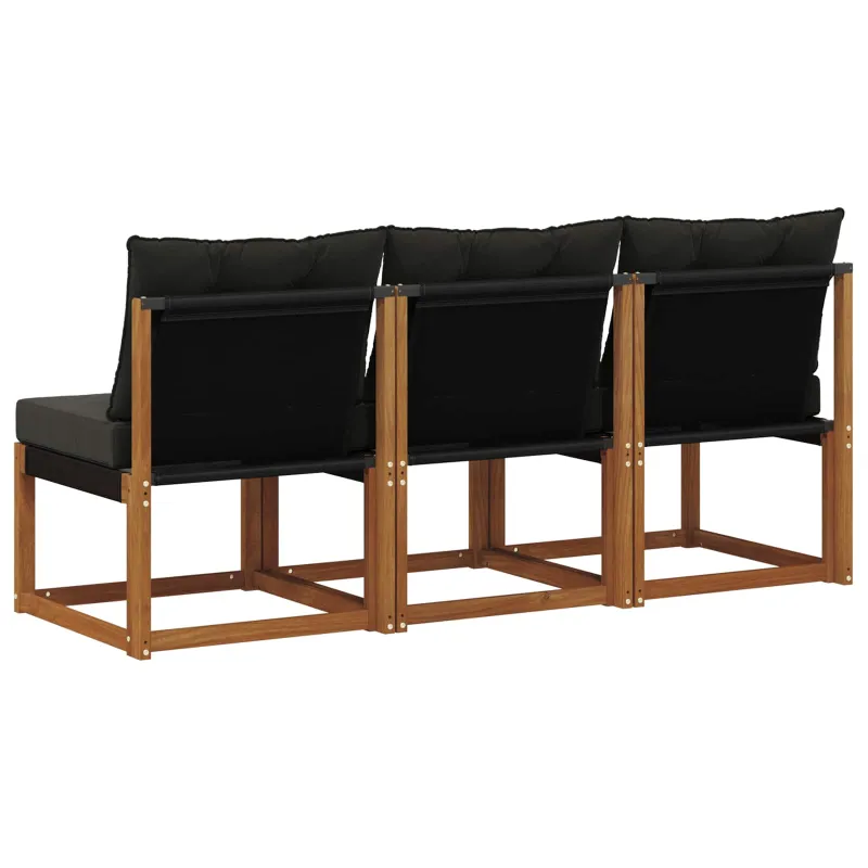 3 Vienetas Lauko vidurinė sofa