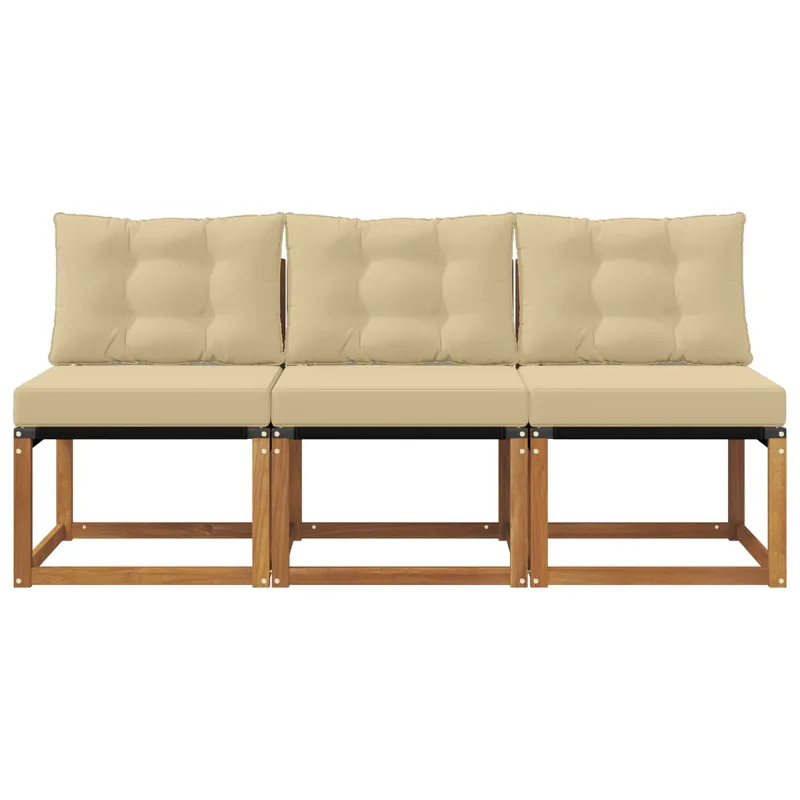 3 Vienetas Lauko vidurinė sofa