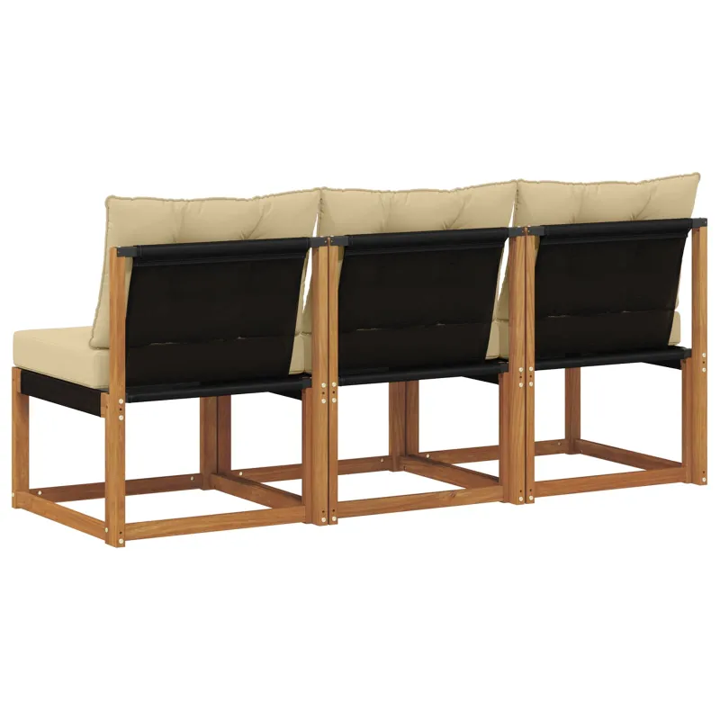 3 Vienetas Lauko vidurinė sofa