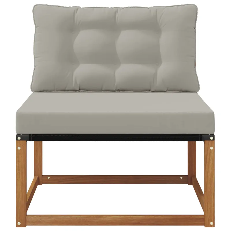 Lauko Vidurinis Sofa Kietasis akacijos medis ir Textilene