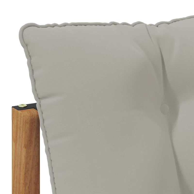 Lauko Vidurinis Sofa Kietasis akacijos medis ir Textilene