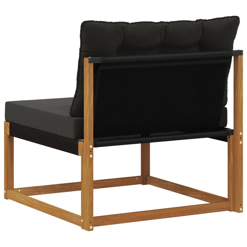 Lauko Vidurinis Sofa Kietasis akacijos medis ir Textilene