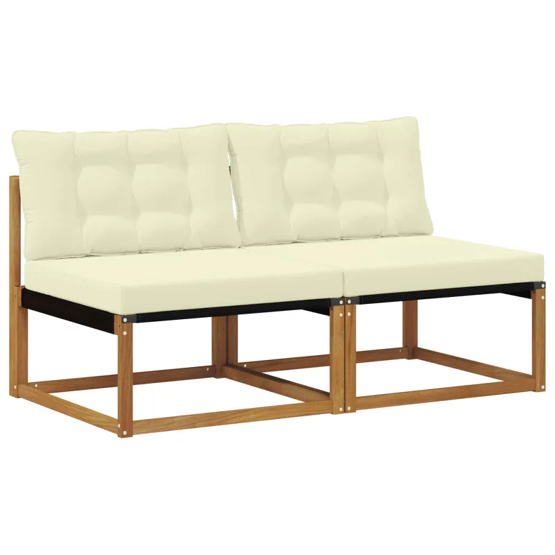 2 Vienetas Lauko Vidurinis Sofa