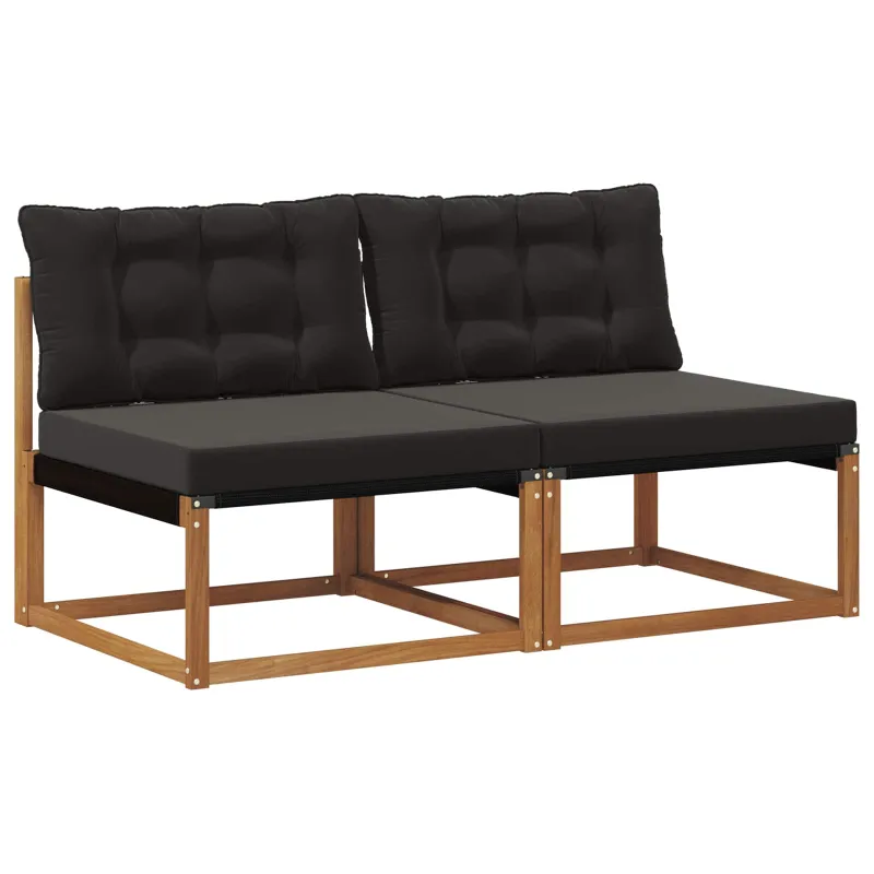 2 Vienetas Lauko Vidurinis Sofa