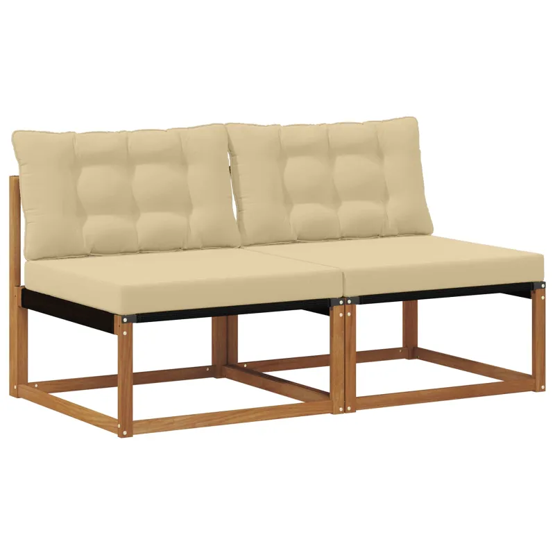 2 Vienetas Lauko Vidurinis Sofa