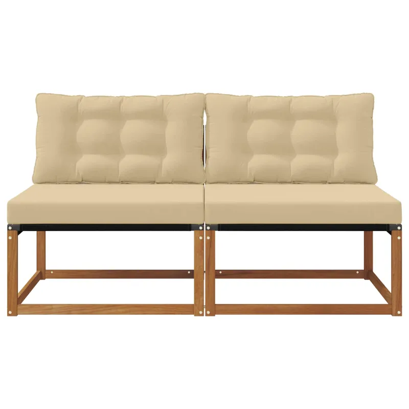 2 Vienetas Lauko Vidurinis Sofa