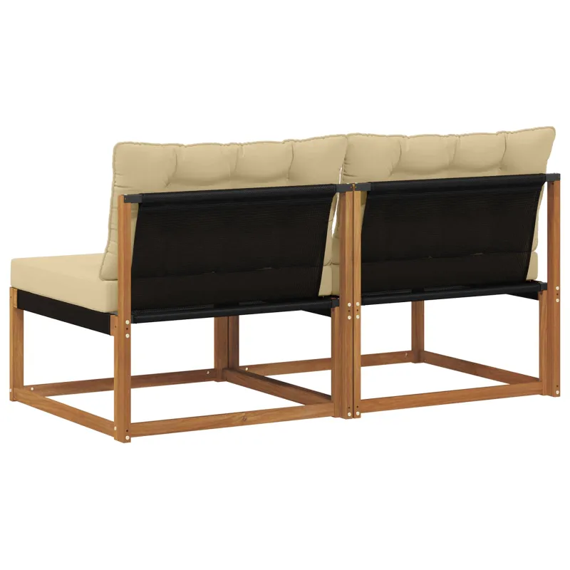 2 Vienetas Lauko Vidurinis Sofa