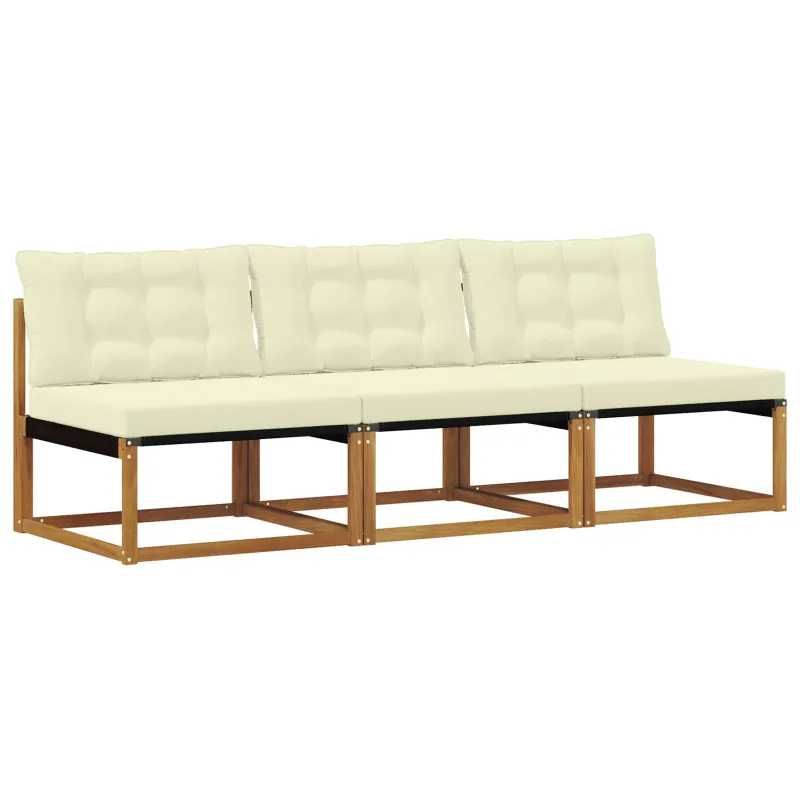 3 Vienetas Lauko Vidurinis Sofa
