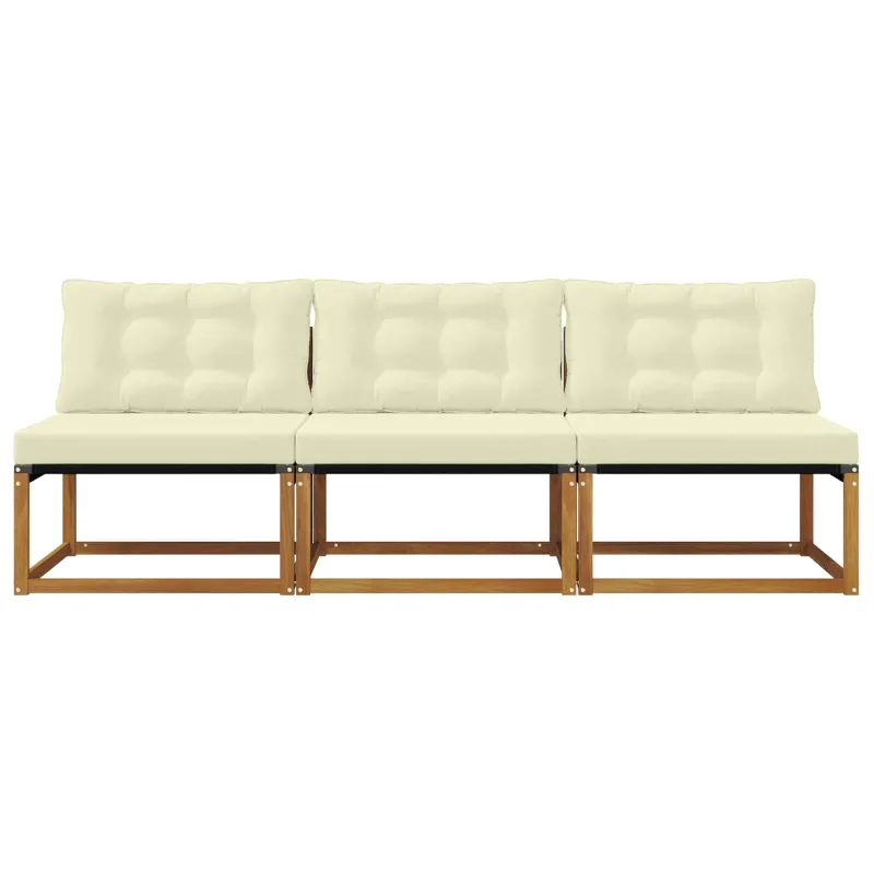 3 Vienetas Lauko Vidurinis Sofa