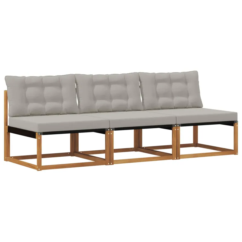 3 Vienetas Lauko Vidurinis Sofa
