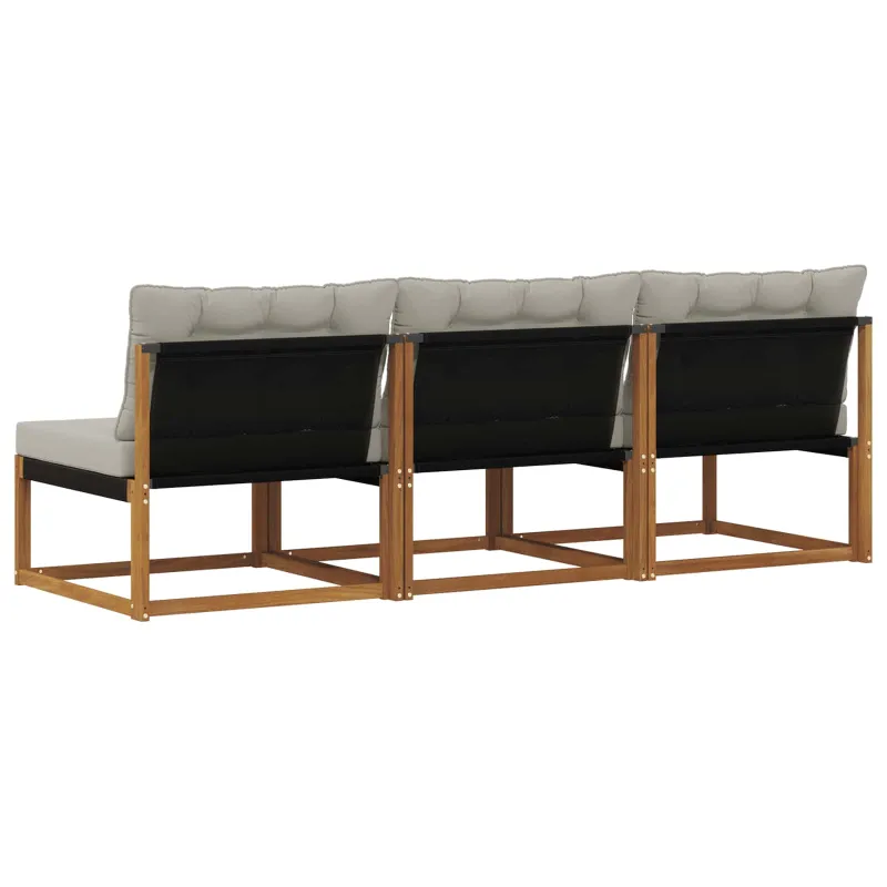 3 Vienetas Lauko Vidurinis Sofa