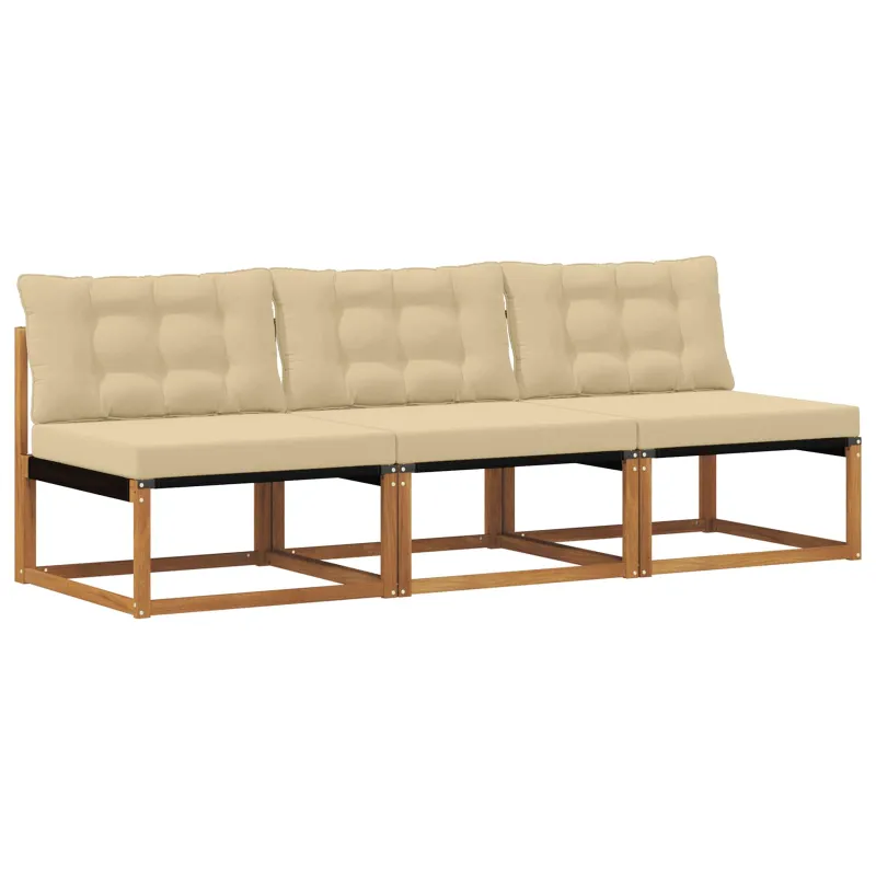 3 Vienetas Lauko Vidurinis Sofa