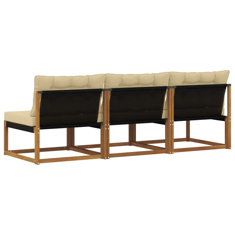 3 Vienetas Lauko Vidurinis Sofa