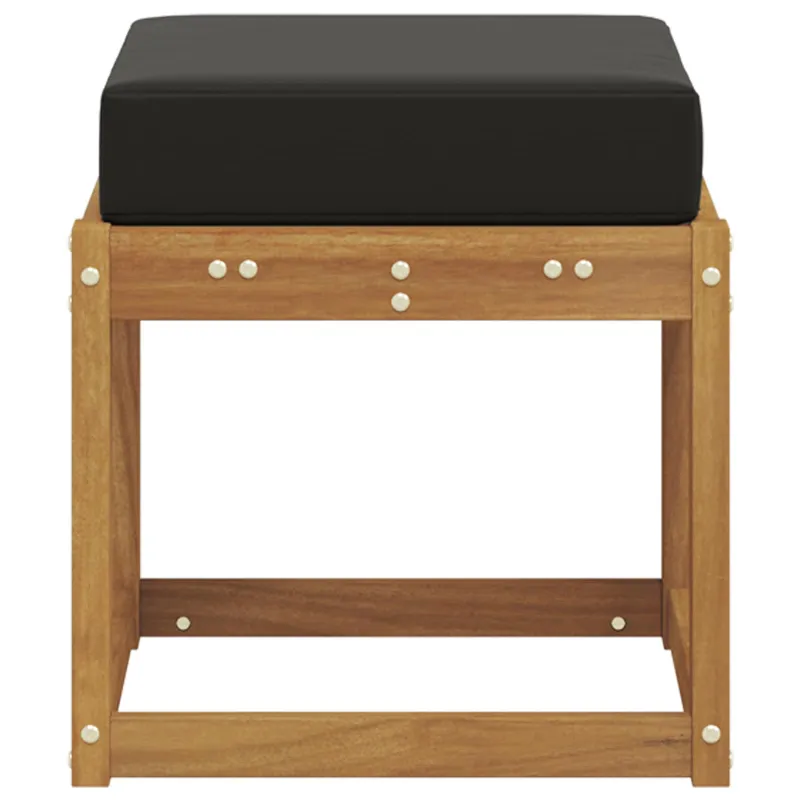 Lauko Taburets Kietos akacijos mediena Natūrali