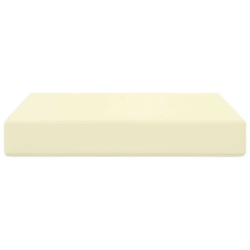 Lauko sofa pagalvėlė Kreminė 60 x 60 x 8 cm Poliesteris