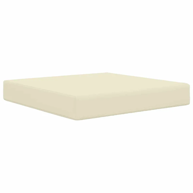 Lauko sofa pagalvėlė Kreminė 60 x 60 x 8 cm Poliesteris