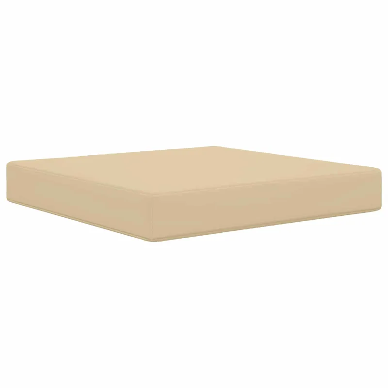 Lauko sofa pagalvėlė Smėlio 60 x 60 x 8 cm Poliesteris