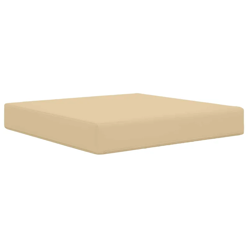 Lauko sofa pagalvėlė Smėlio 60 x 60 x 8 cm Poliesteris