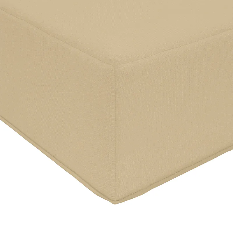 Lauko sofa pagalvėlė Smėlio 60 x 60 x 8 cm Poliesteris