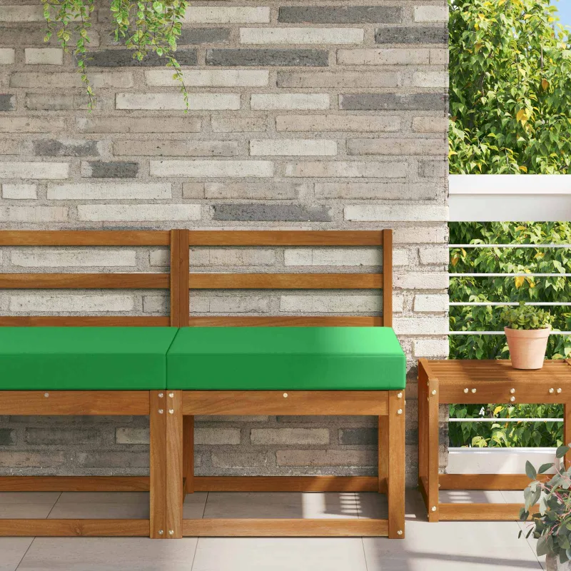 Lauko sofa pagalvėlė Žalia 60 x 60 x 8 cm Poliesteris