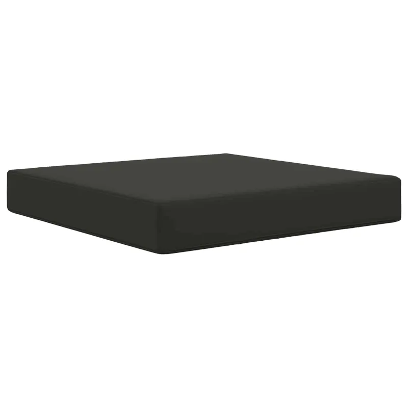 Lauko sofa pagalvėlė Juodas 60 x 60 x 8 cm Poliesteris