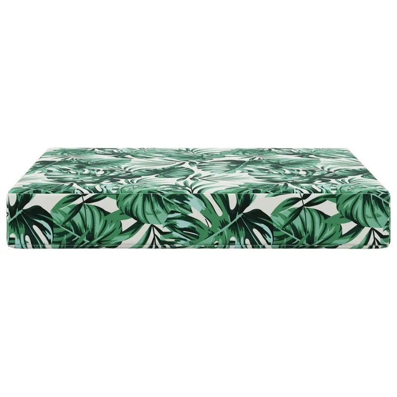 Lauko sofa pagalvėlė Lapų raštas 60 x 60 x 8 cm Poliesteris