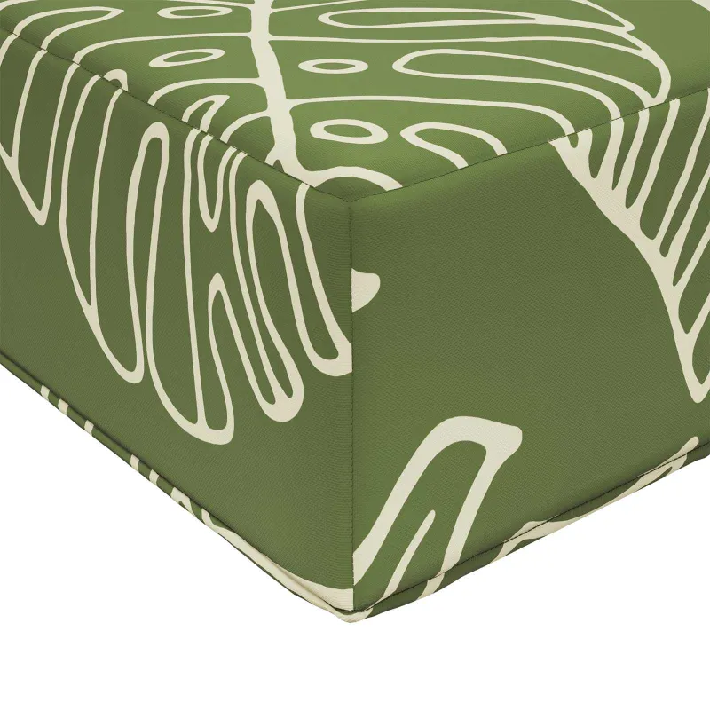 Lauko sofa pagalvėlė Lapų dizainas 60 x 60 x 8 cm Poliesteris