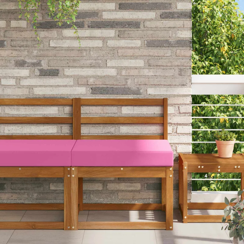 Lauko sofa pagalvėlė Rožinė 60 x 60 x 8 cm Poliesteris