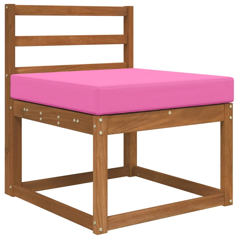 Lauko sofa pagalvėlė Rožinė 60 x 60 x 8 cm Poliesteris
