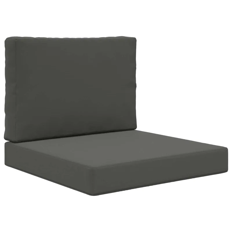 Lauko sofa pagalvėlė 2 pcs Antracitas Poliesteris