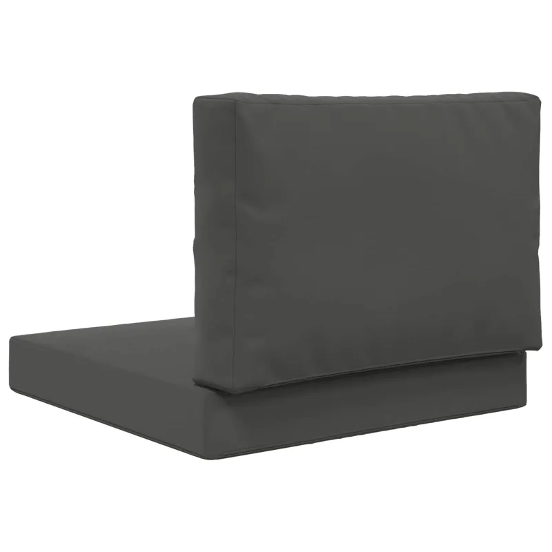 Lauko sofa pagalvėlė 2 pcs Antracitas Poliesteris