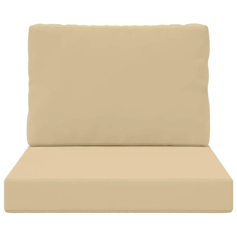 Lauko sofa pagalvėlė 2 pcs Smėlio Poliesteris