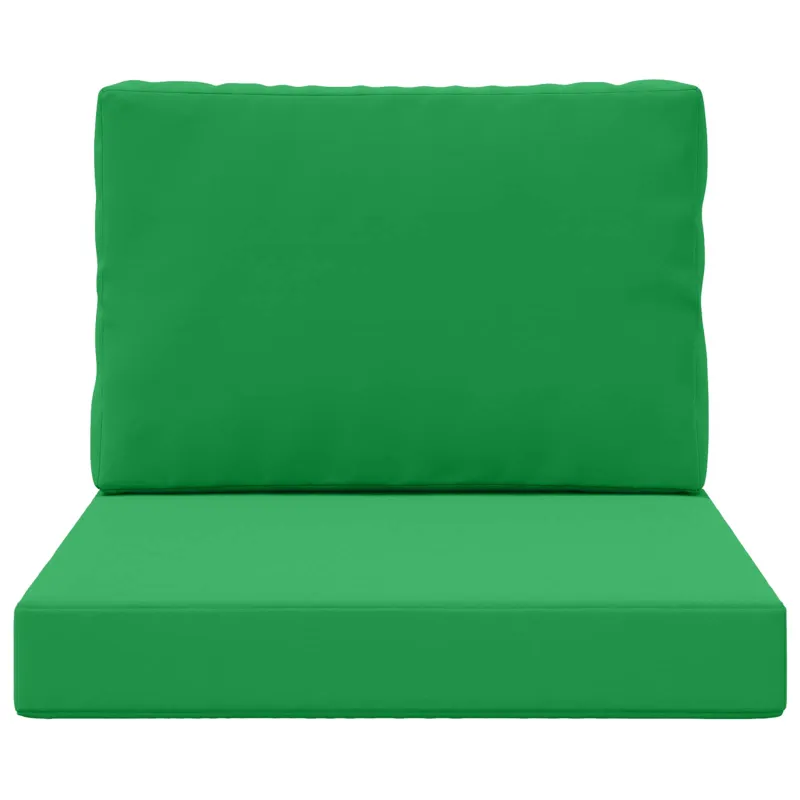 Lauko sofa pagalvėlė 2 pcs Žalia Poliesteris