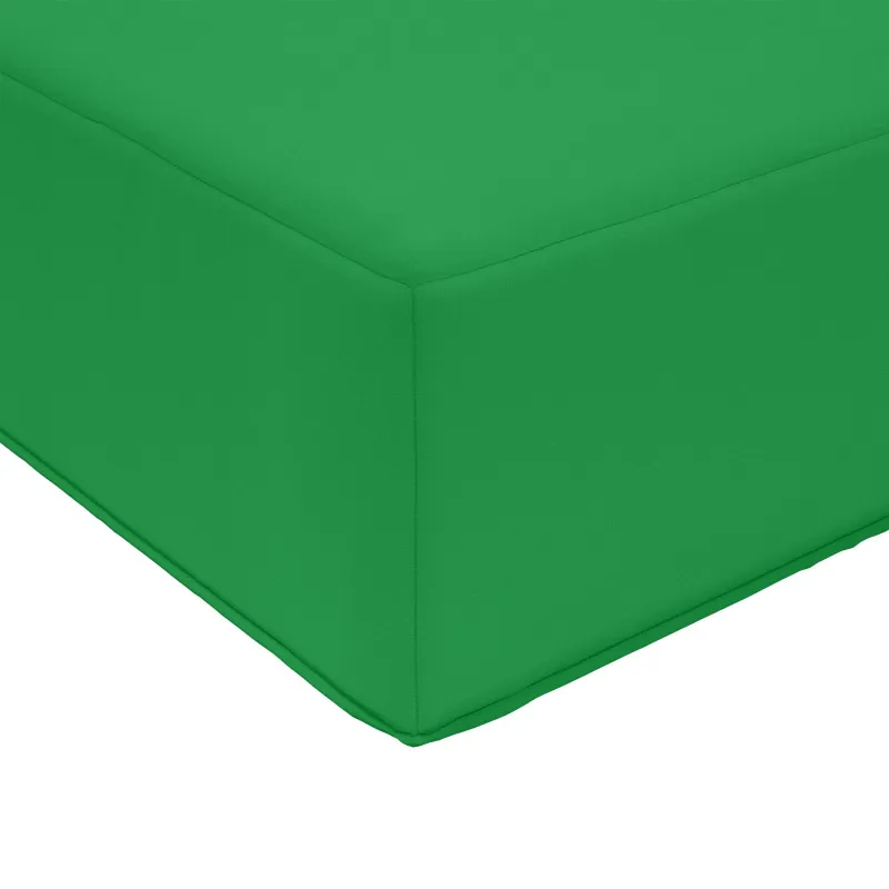 Lauko sofa pagalvėlė 2 pcs Žalia Poliesteris