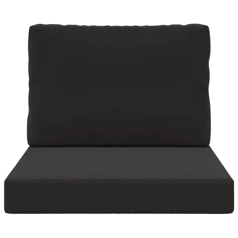 Lauko sofa pagalvėlė 2 pcs Juodas Poliesteris