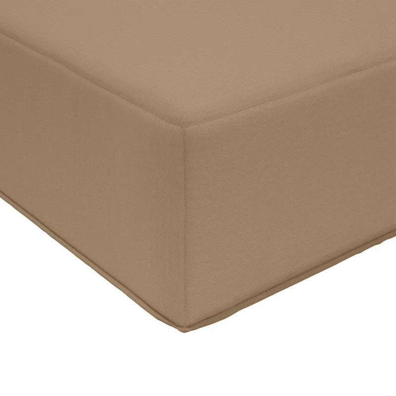 Lauko sofa pagalvėlė 2 pcs Taupe Poliesteris