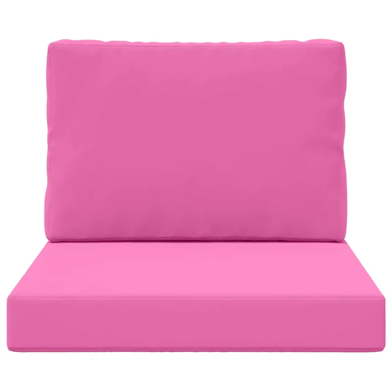 Lauko sofa pagalvėlė 2 pcs Rožinė Poliesteris